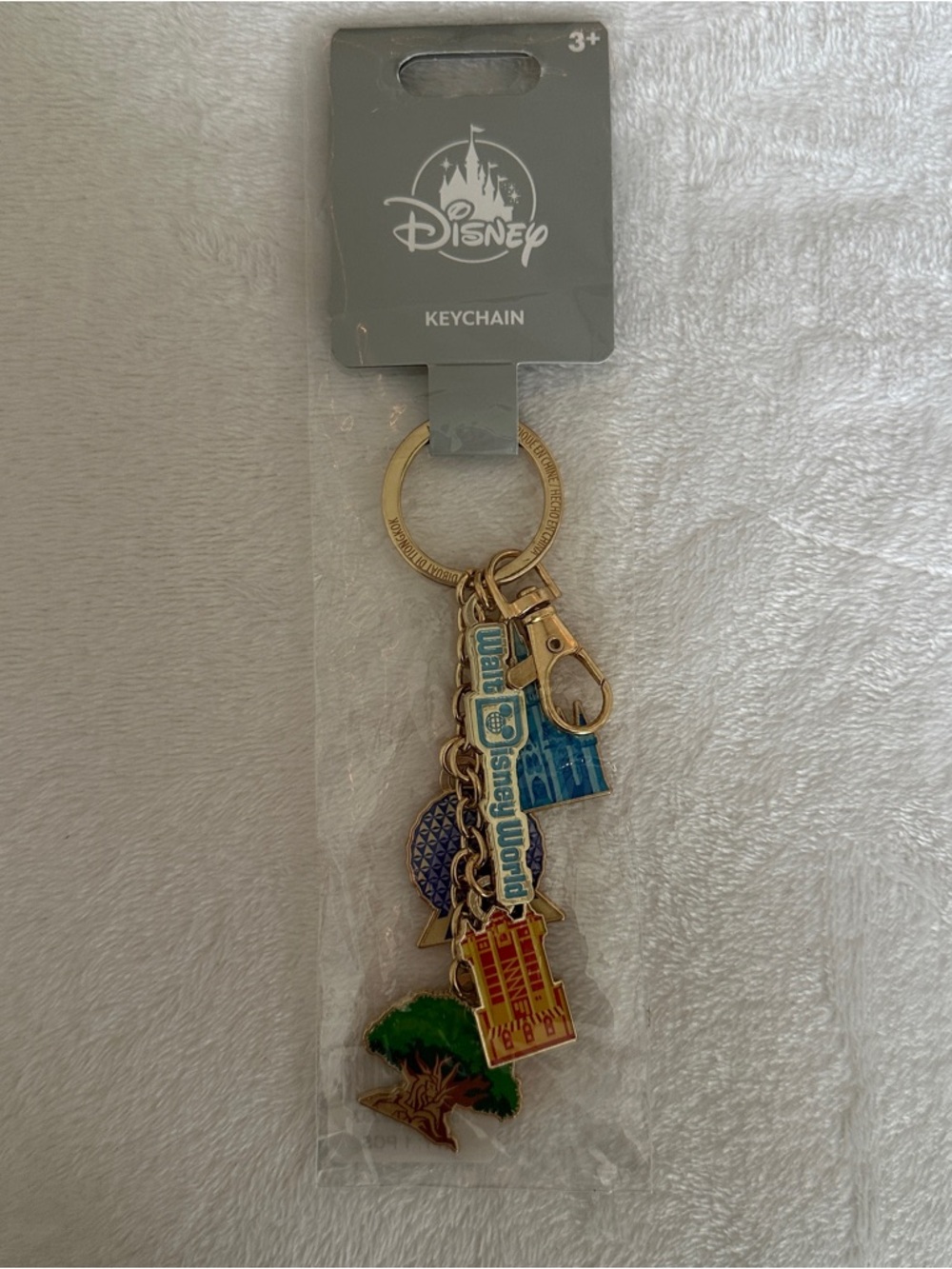 Walt Disney World Park Icons Keychain